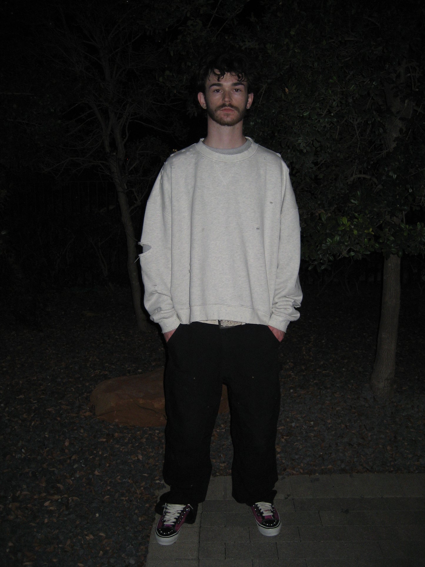 Distressed Dumpster Crewneck